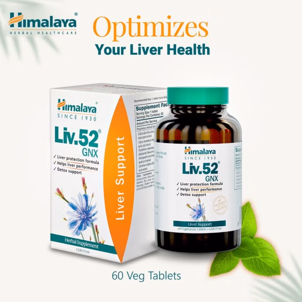 Himalaya Liv 52 GNX Tablet 60's 4