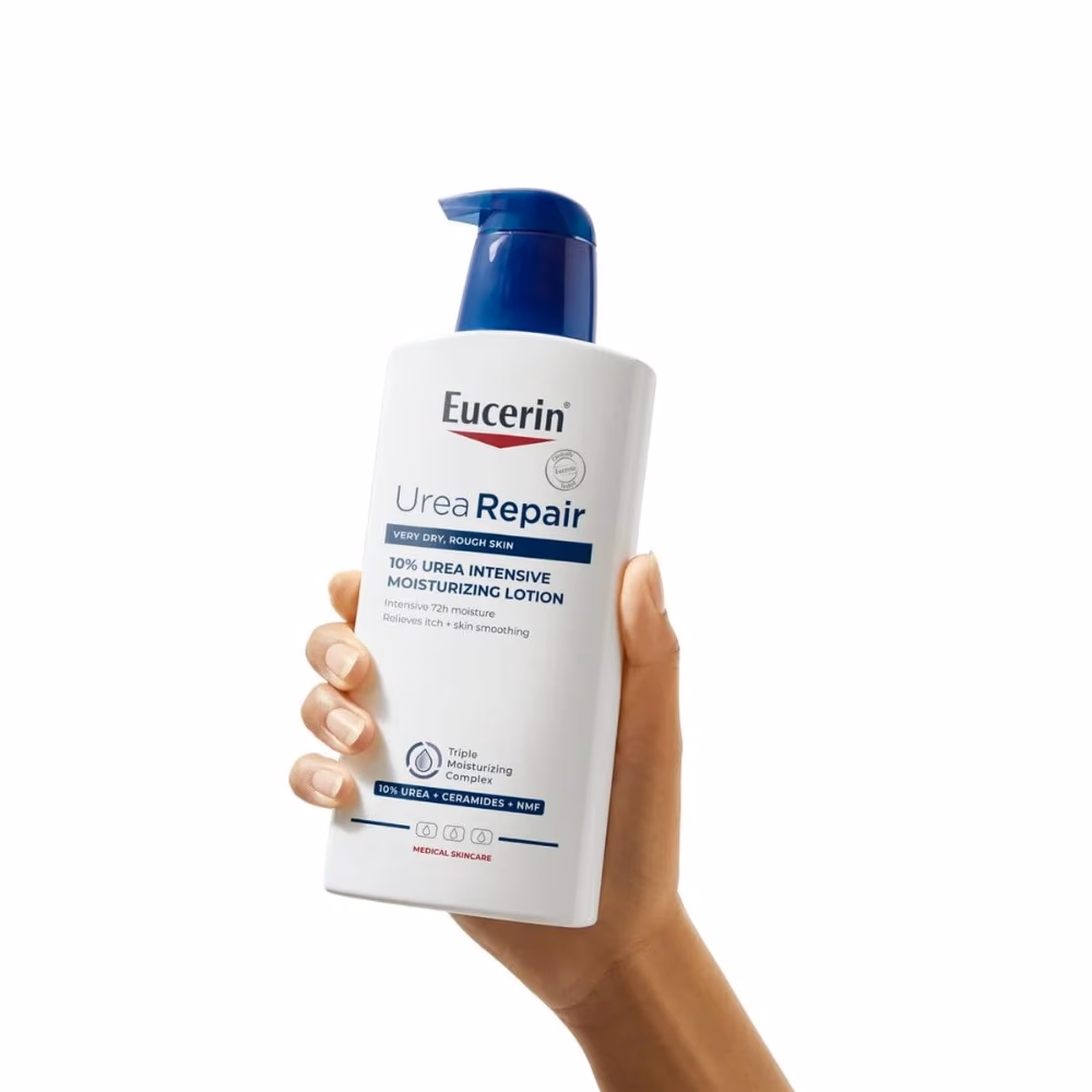 Eucerin UreaRepair PLUS 10% Urea Lotion 400ml Very Dry Rough Skin Intensive Moisturising Body Care with Urea, Ceramides and Natural Moisturising Factors 2