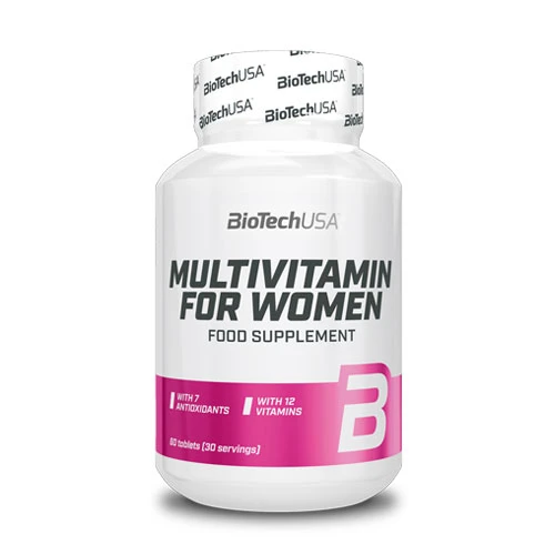 BioTech USA Multi Vitamin For Women - 60 Tablets
