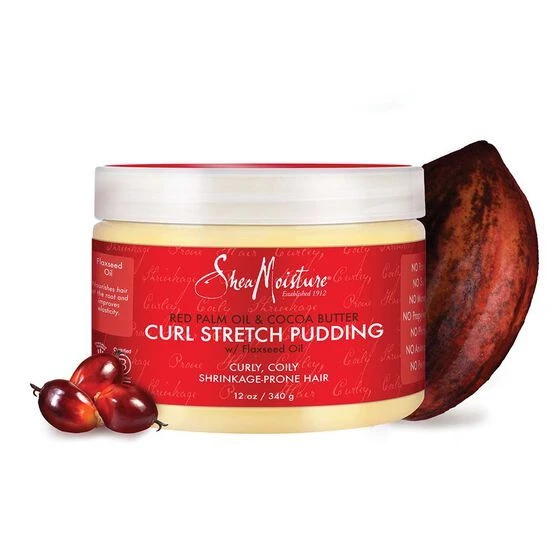Shea Moisture Red Palm Oil and Cocoa Butter Curl Stretch Pudding 340g
