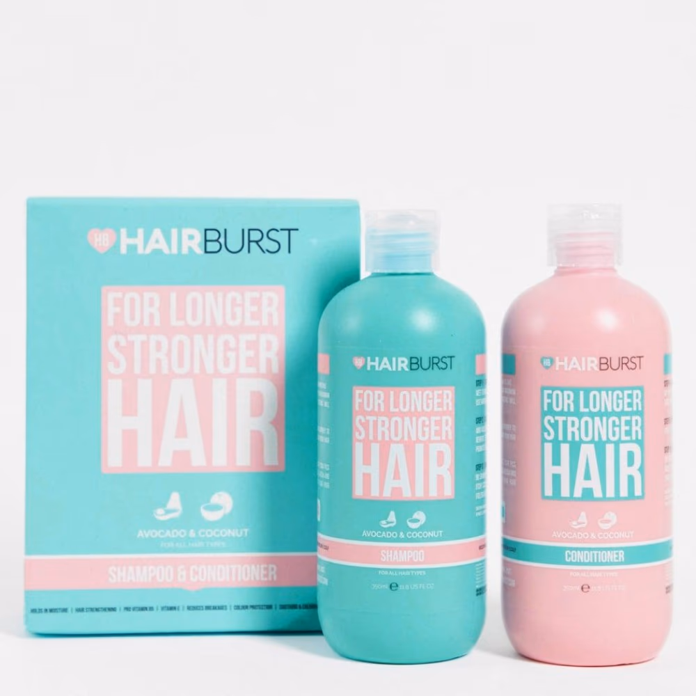 HairBurst For Longer, Stronger Hair Shampoo & Conditioner Set | 2 x 350ml