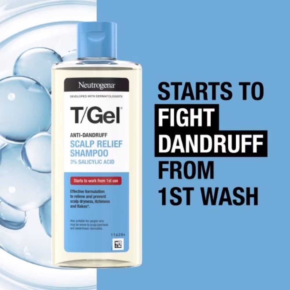 Neutrogena T/Gel Scalp Relief Shampoo 150ml  3