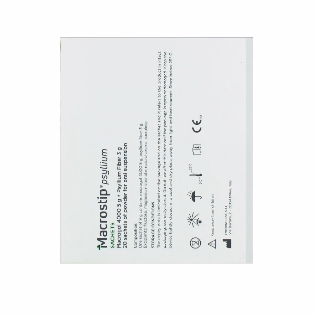 MACROSTIP Psyllium Sachets 9g 20s 2