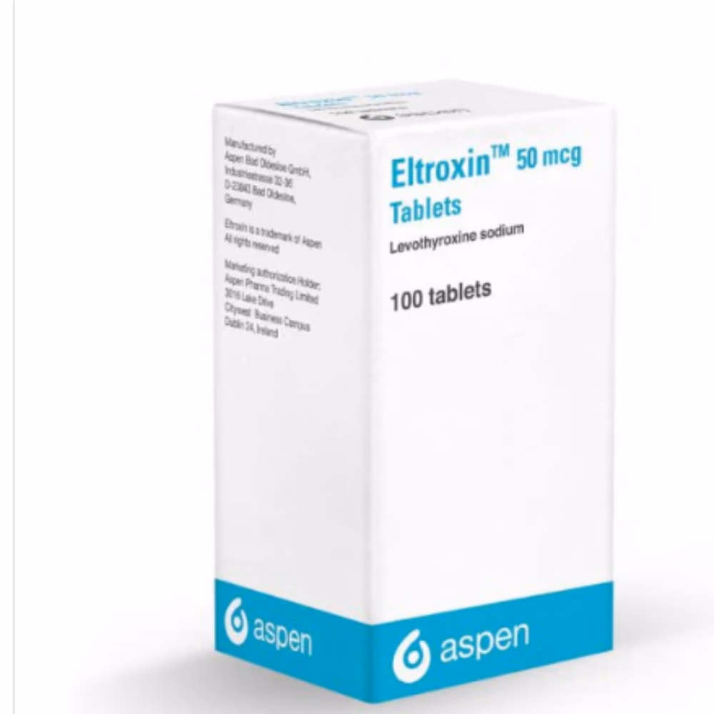 ELTROXIN 50mcg Tablets 100s 4