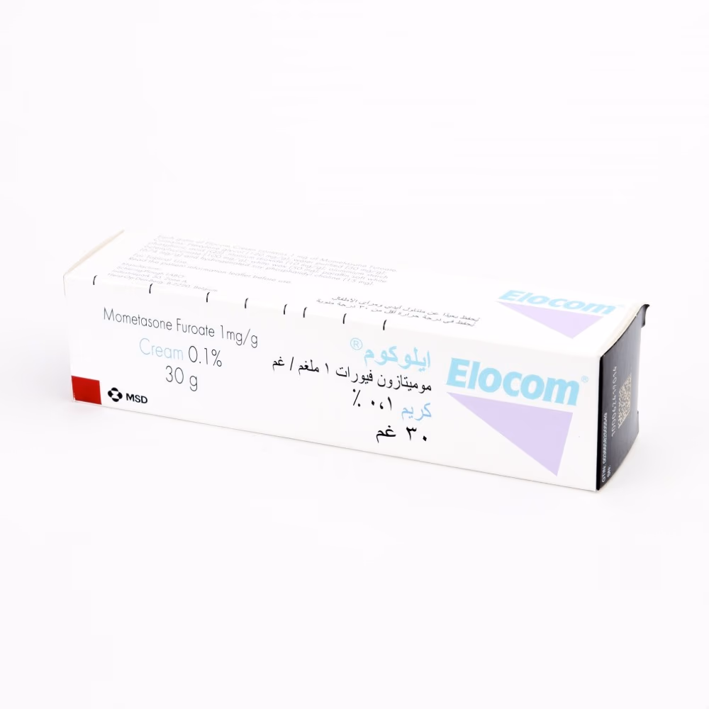 Elocom Mometasone Furoate 0.1% Cream 30g 3