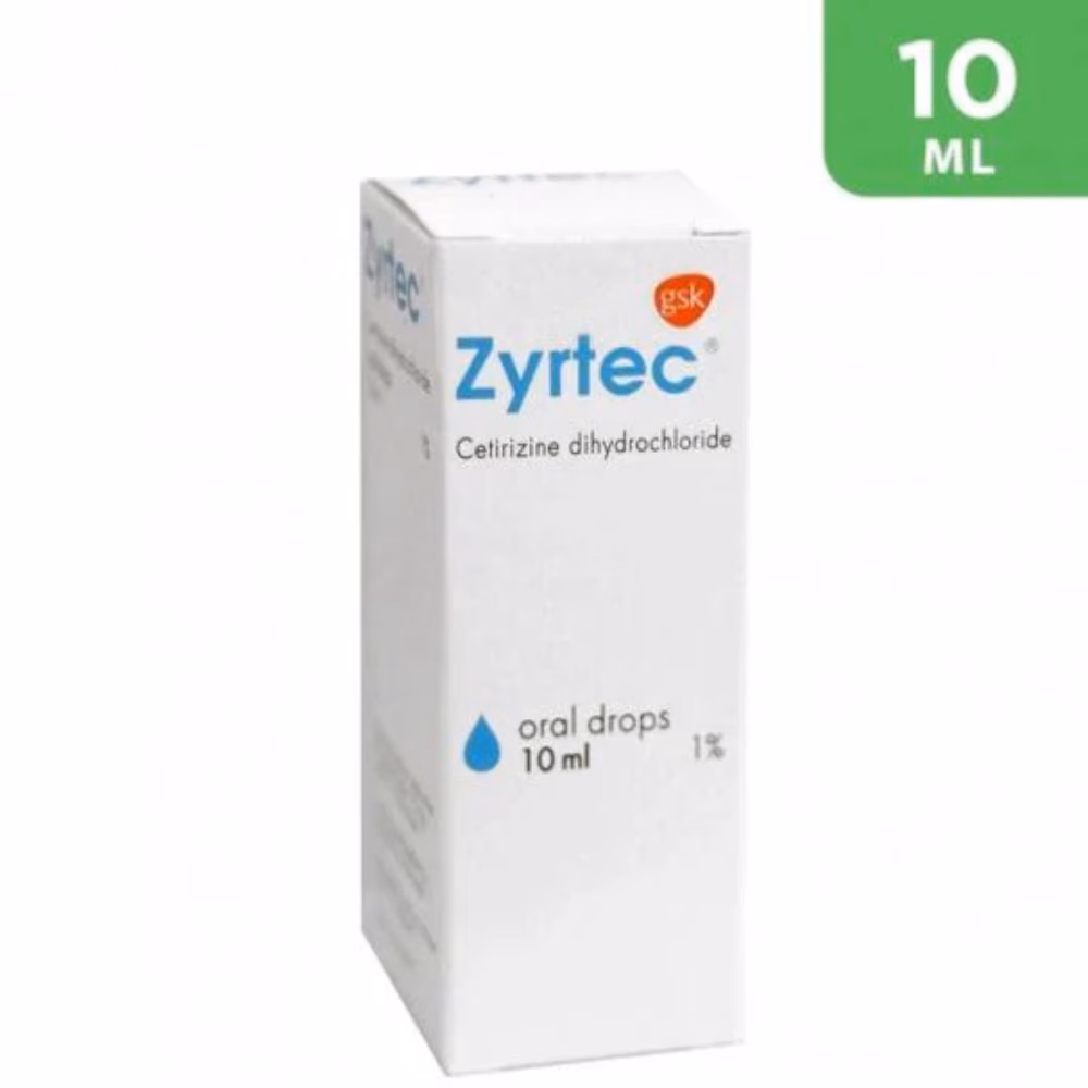 Zyrtec 10mg/ml Drops 10ml 3