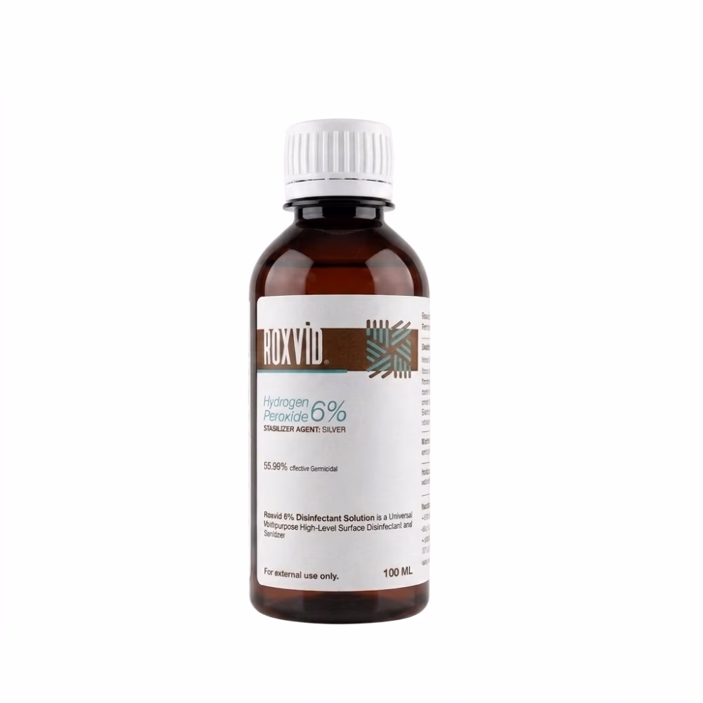 Roxvid Hydrogen Peroxide 6% Solution 100ml 1