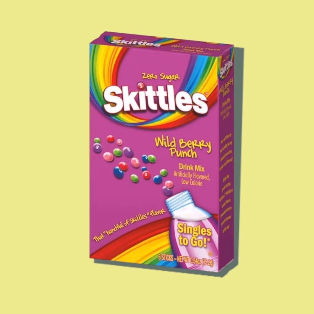 Skittles Wild Berry Punch Drink Mix 6s 3