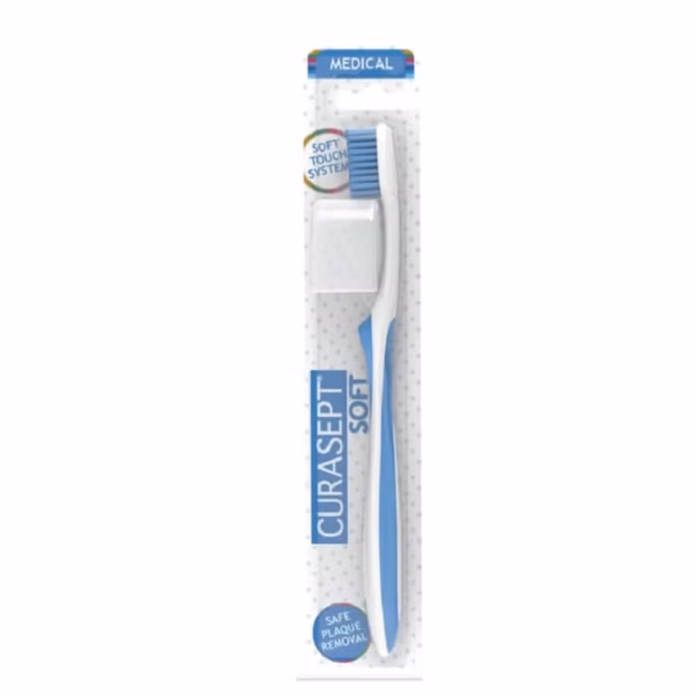 Curasept Soft Blue Med Classic Toothbrush