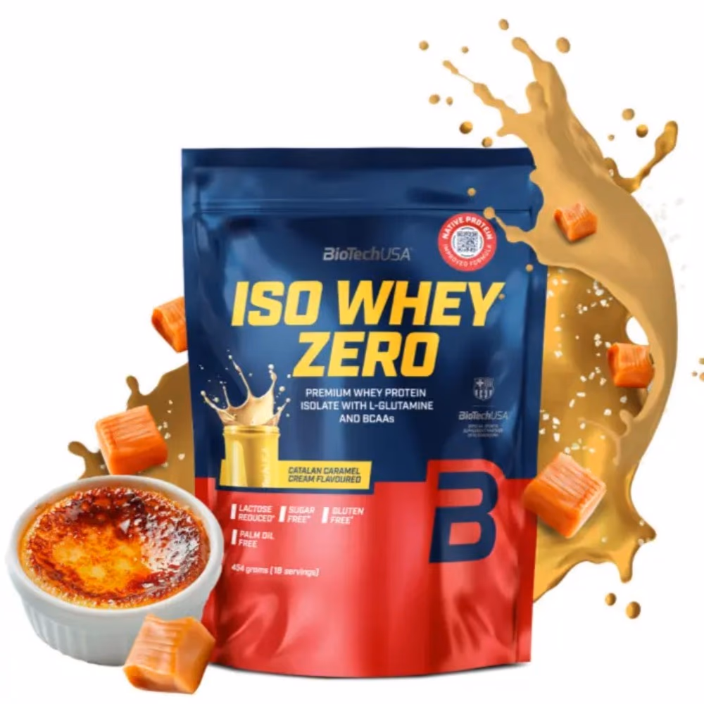 Biotech Iso Whey Zero Catalan Caramel Cream 454g 1