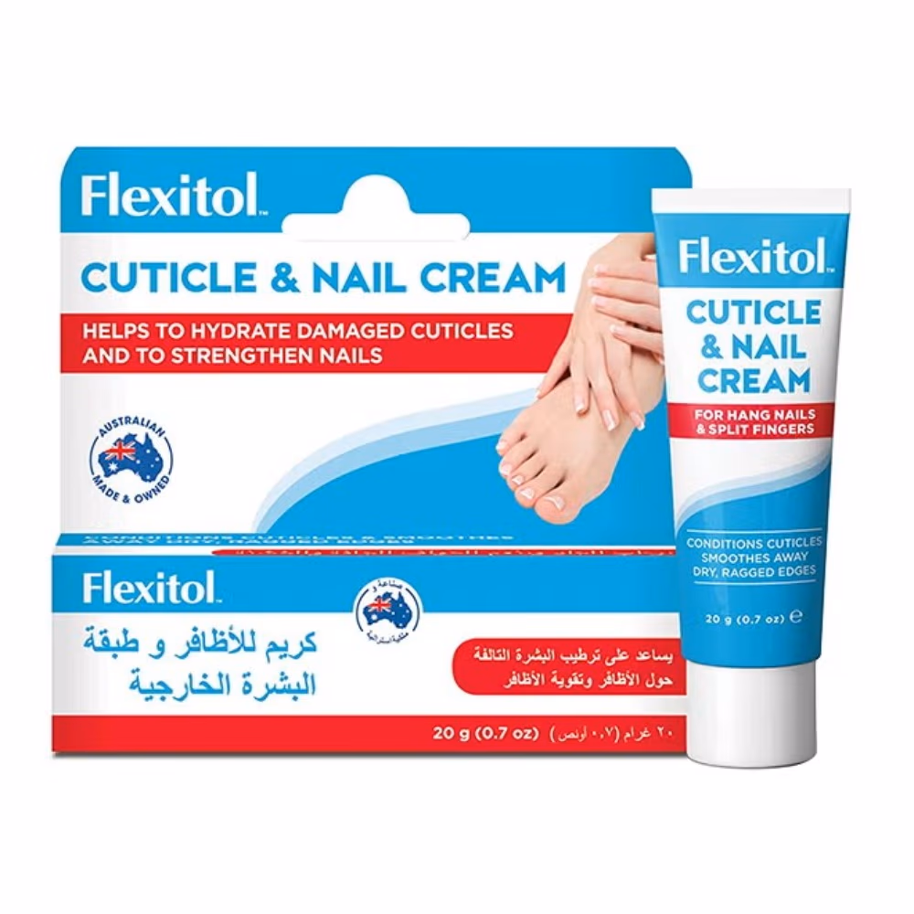 Flexitol Cuticle and Nail Cream 20g 1