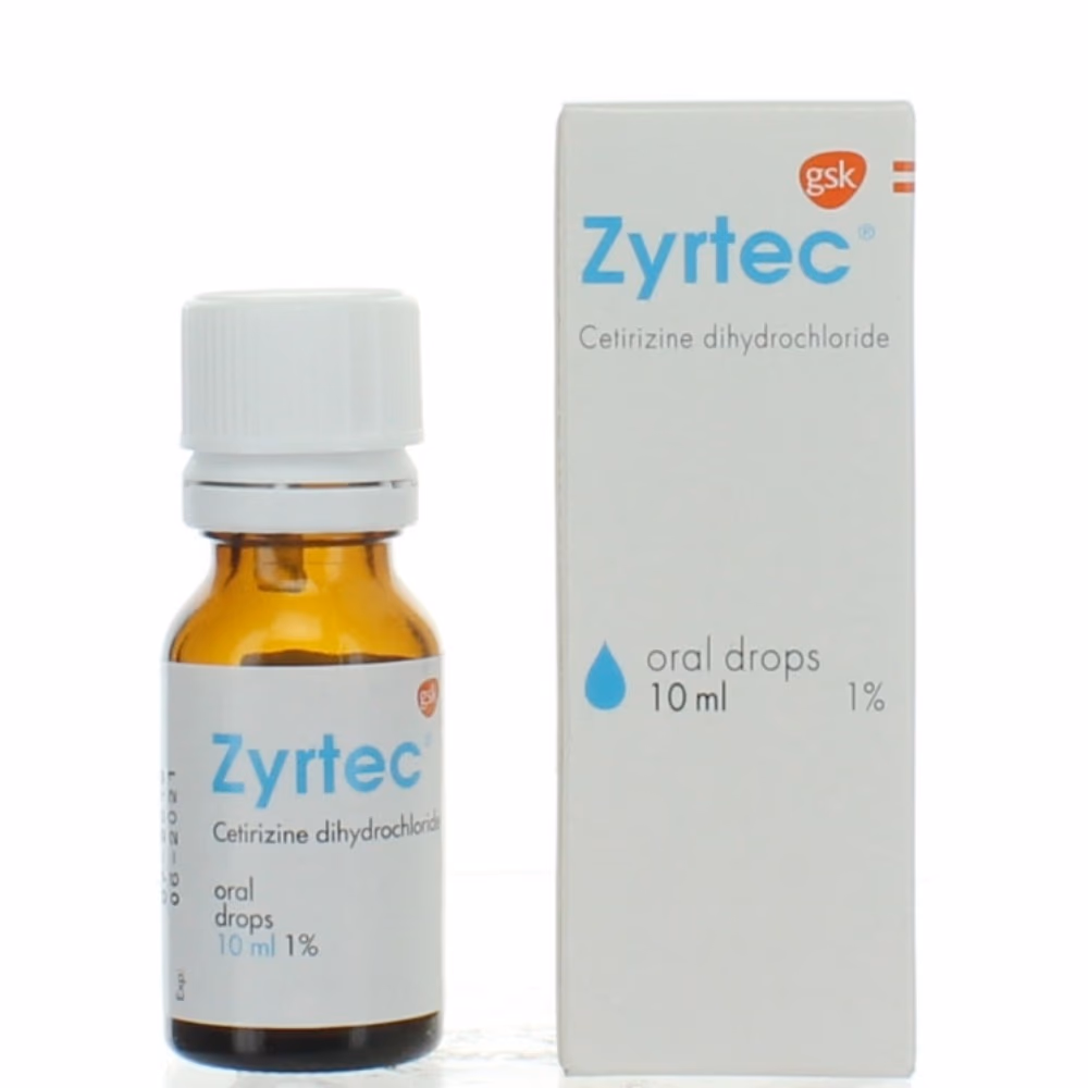 Zyrtec 10mg/ml Drops 10ml 2