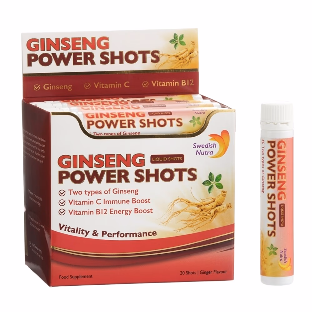 Swedish Nutra Ginseng Power 20 Shots 1