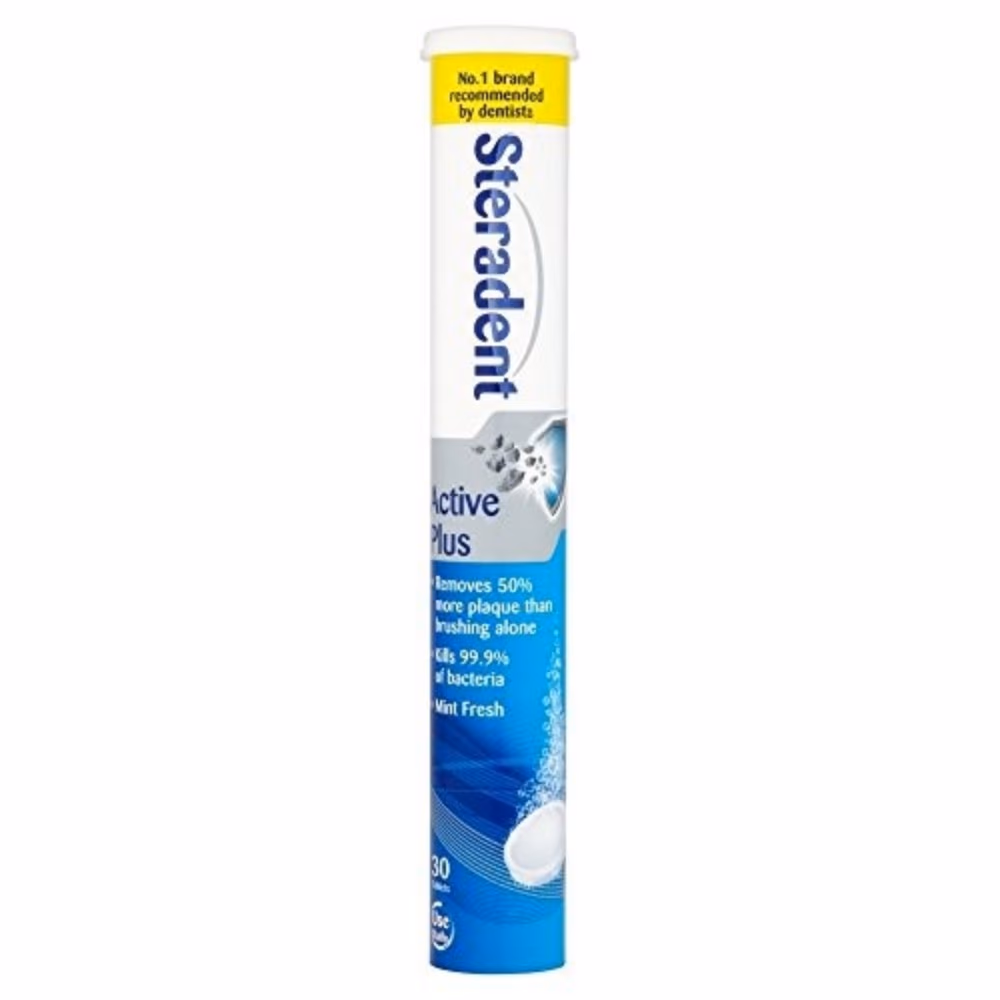 Steradent Active Plus 30 Tablets 1