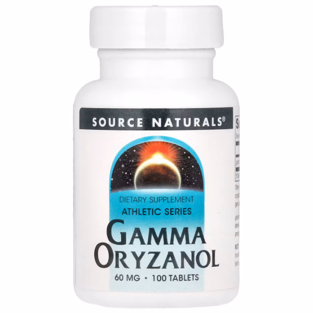 Source Naturals Gamma Oryzanol 60mg Tablets 100s