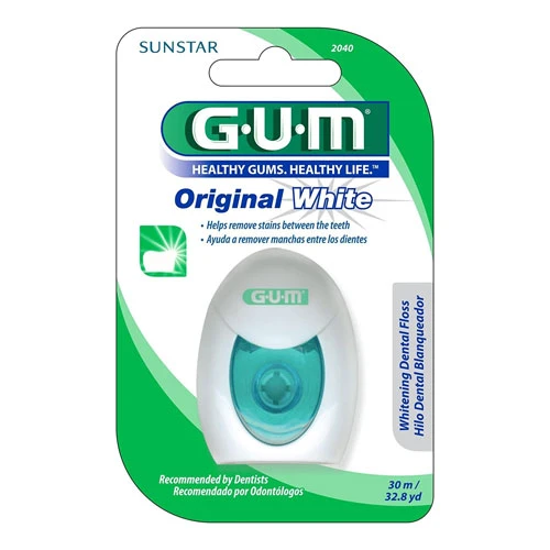 GUM Original White Floss Waxed (2040) 30m