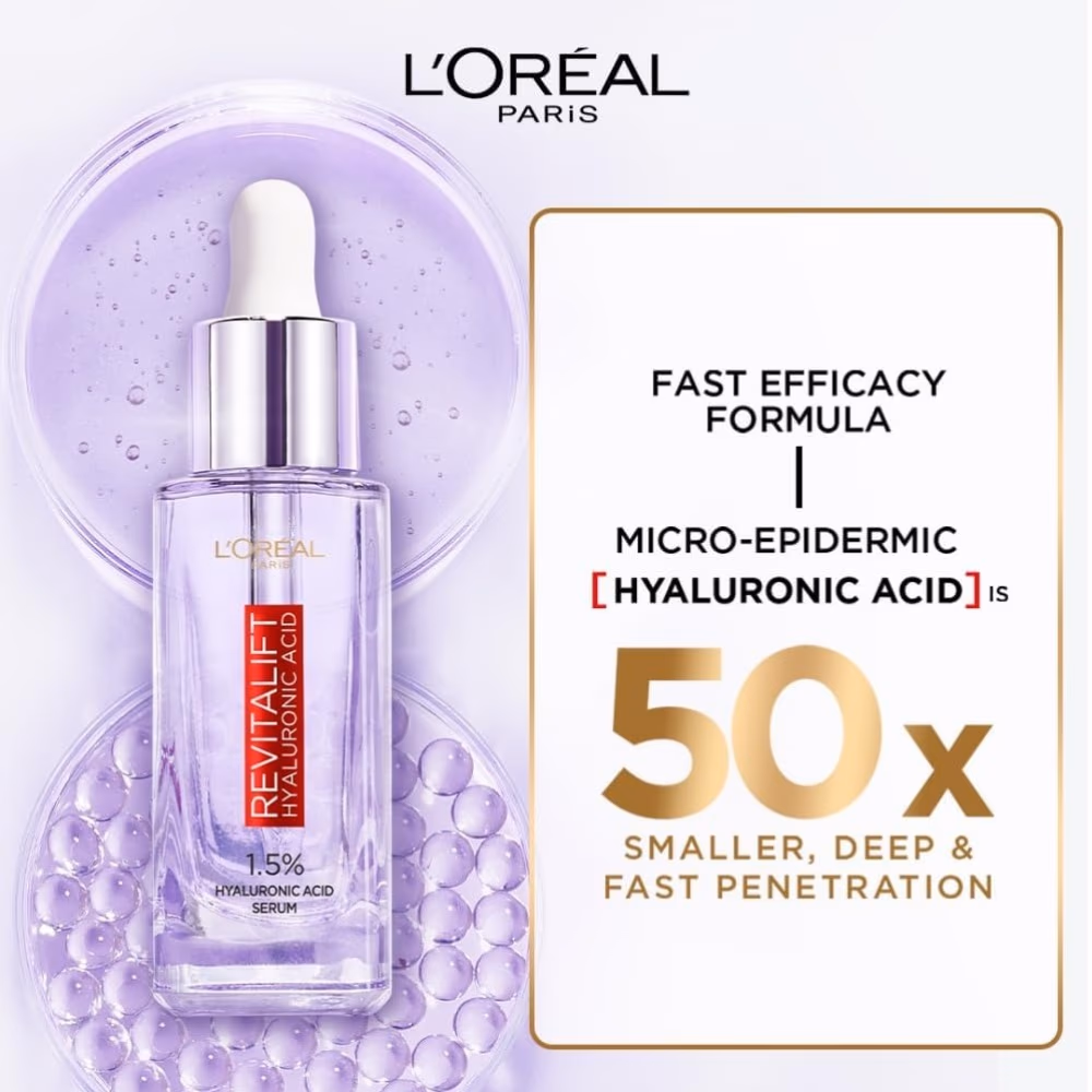 LOreal Revitalift 1.5% Hyaluronic Acid Serum 30ml 2