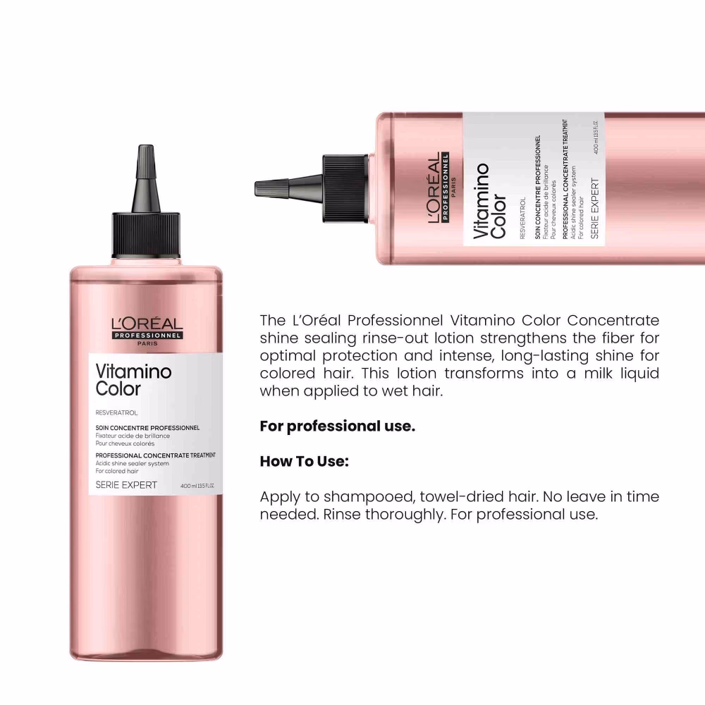 Loreal Vitamino Color Professional Concentrate Treatment 400ml 3