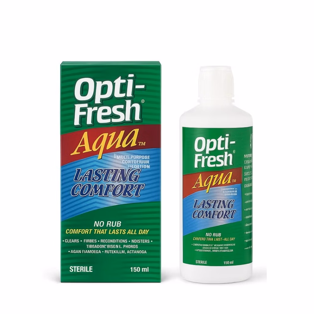 Opti-Fresh Aqua Multi-Purpose Solution 150ML