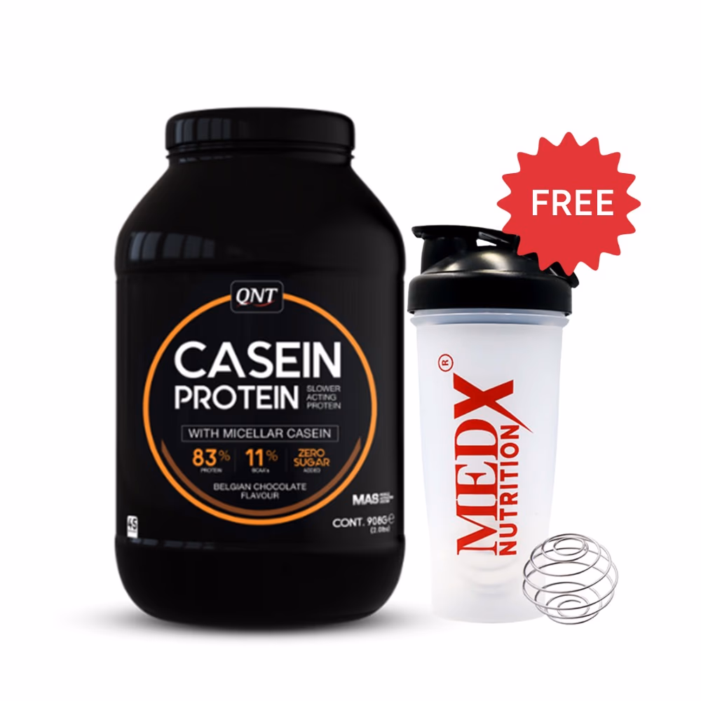 QNT Casein Protein Belgian Chocolate Flavour 908gm