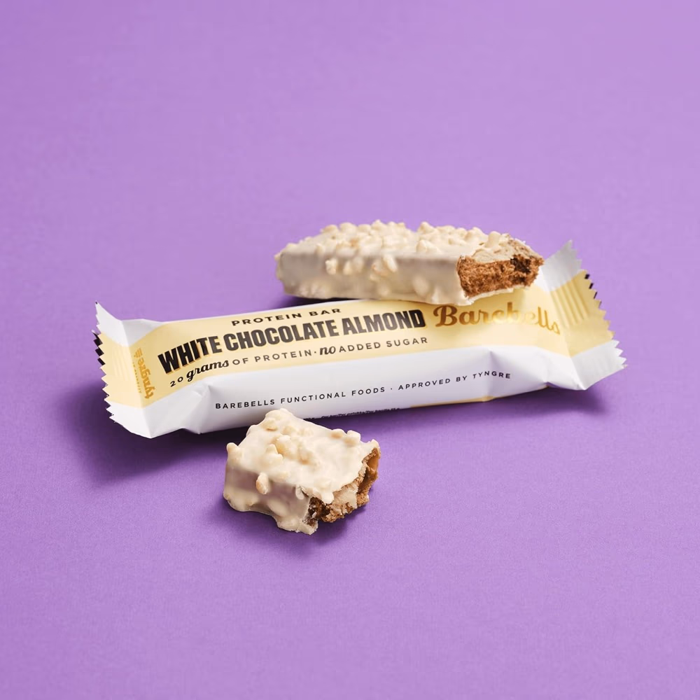 Barebells Protein Bar - White Chocolate Almond 55g 3