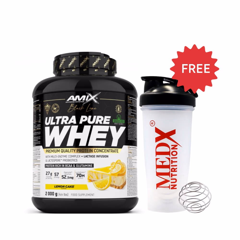 Amix Ultra Pure Whey Protein Lemon Cake 1kg 1