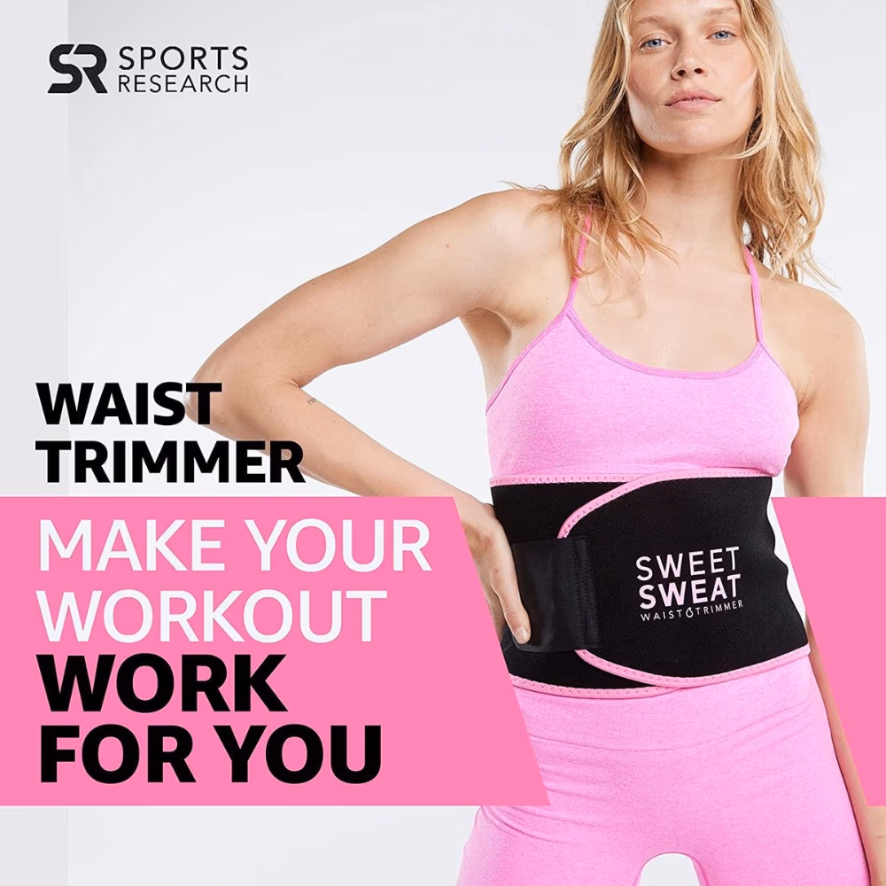 Sports Research Sweet Sweat Trimmer Belt-XXL 2