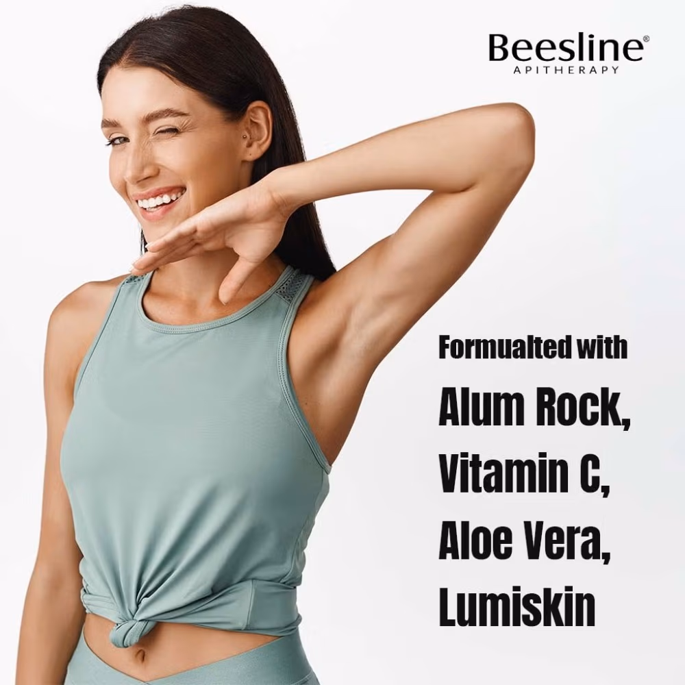 Beesline Radiant Bright Underarm Serum Jouri Rose 150ml 4
