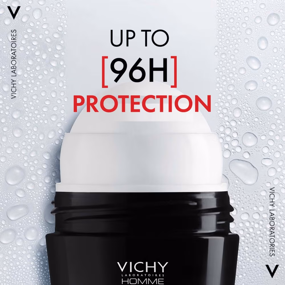 Vichy Deodorant Clinical Control 96Hour Roll On Black 2