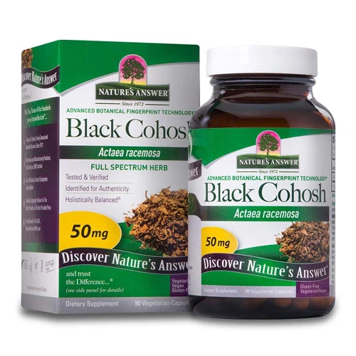 Natures Answer Black Cohosh 50mg-90 Capsules 1