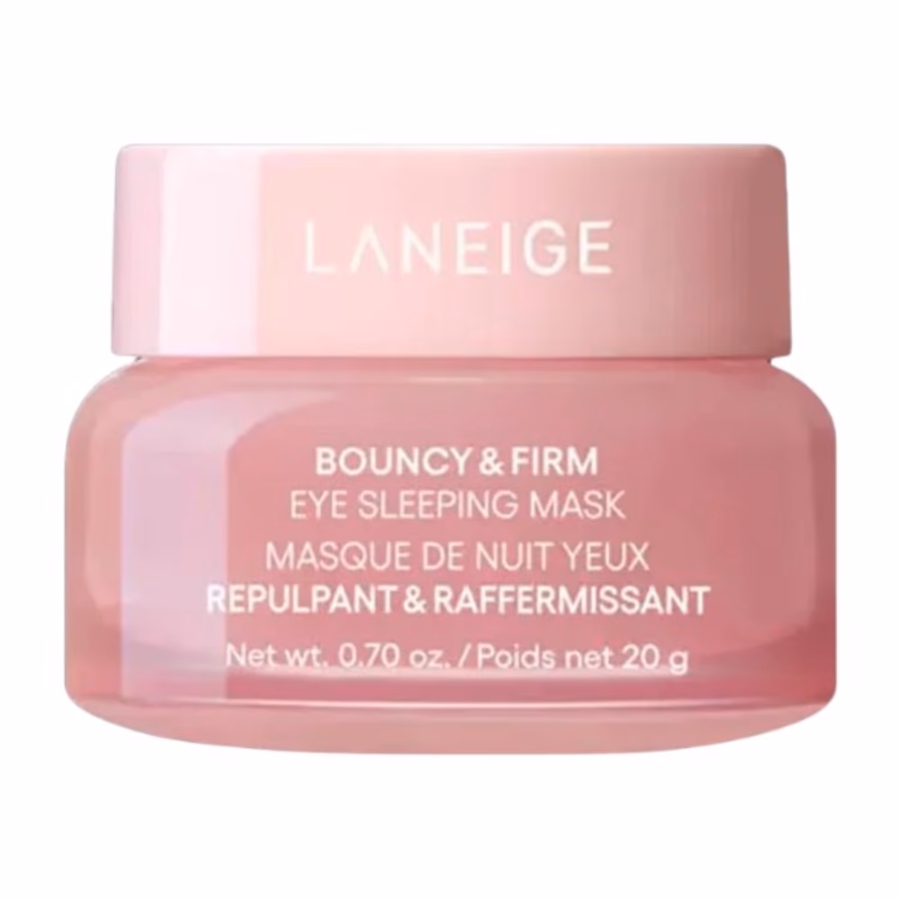 Laneige Bouncy and Firm Eye Sleeping Mask Overnight Eye Treatment with Peony and Collagen Complex for Firming, Depuffing and Hydration 20g 1