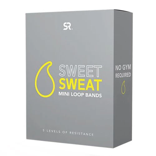 Sports Research Sweet Sweat Mini Loop Bands - 5 Levels of Resistance 1