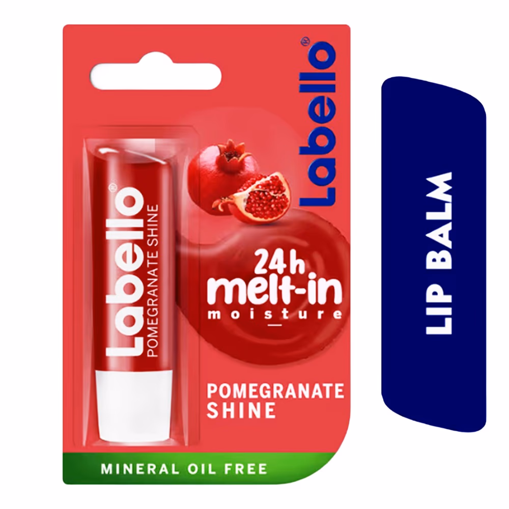 Labello Lip Balm Pomegranate Shine 4.8g 1