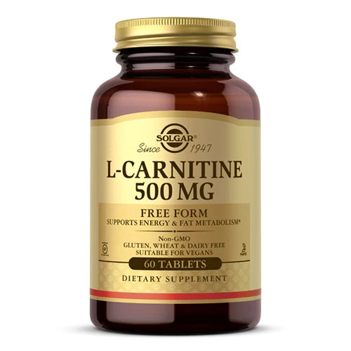 Solgar L-Carnitine 500mg 60 Tablets
