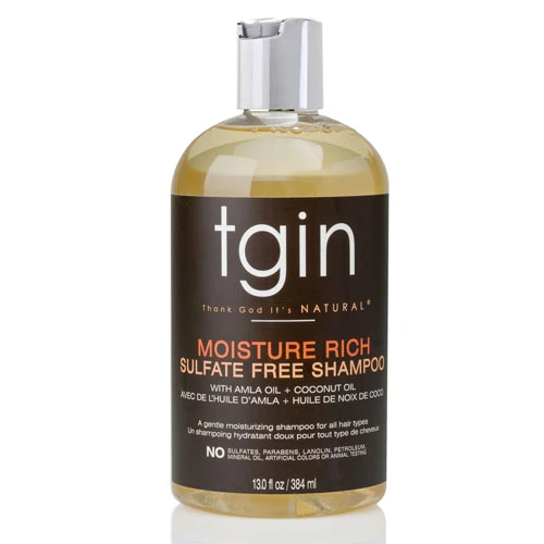 TGIN Moisture Rich Sulfate Free Shampoo 384ml