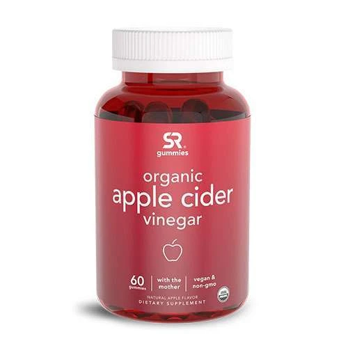 Sports Research Organic Apple Cider Vinegar Vegan Non-GMO 60 Gummies 1