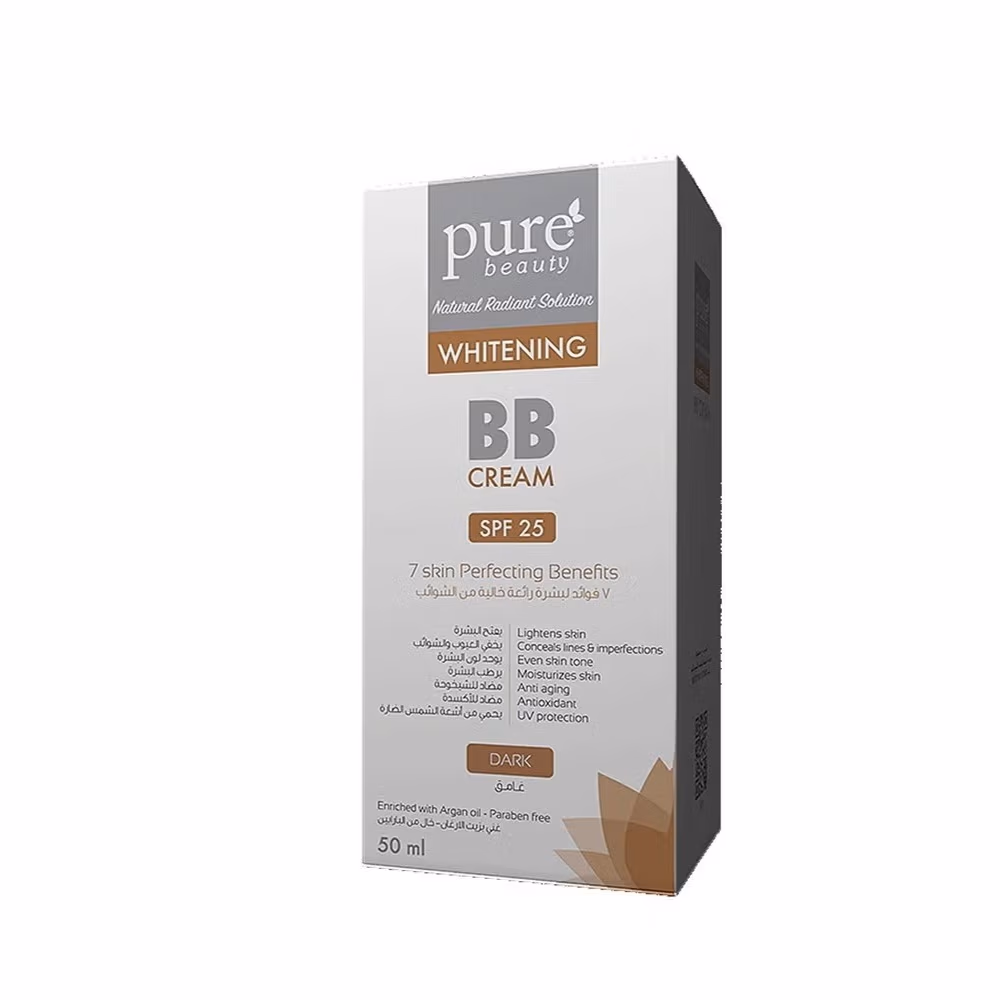 Pure Beauty Whitening BB Cream SPF25 Dark 50ml 1