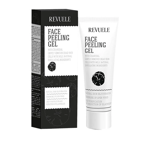 Revuele Face Peeling Gel with Charcoal 80ml 1