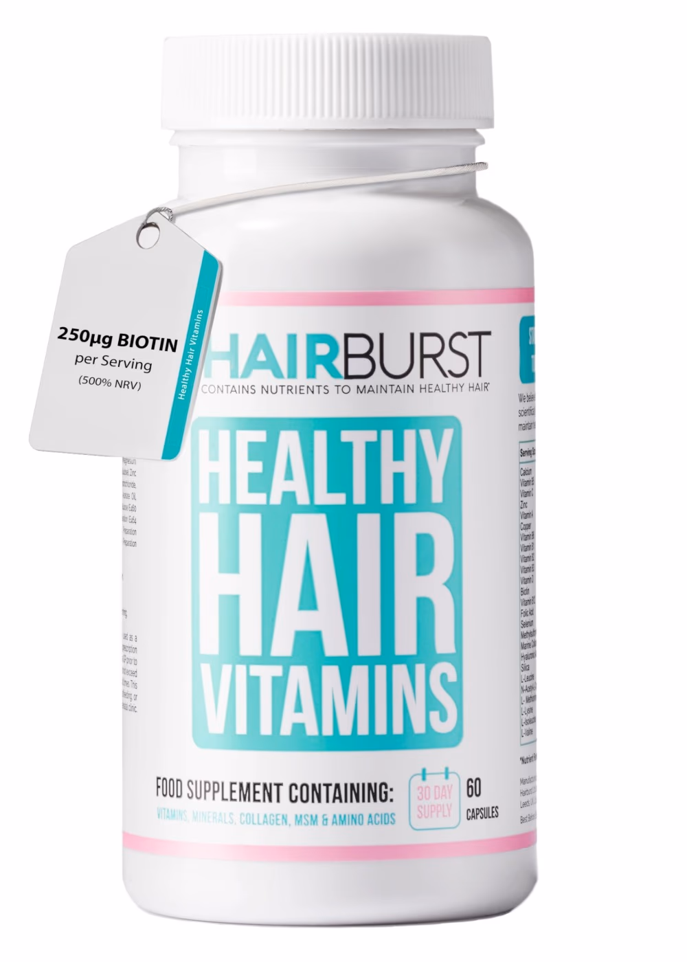 Hairburst Healthy Hair Vitamins 60 Capsules