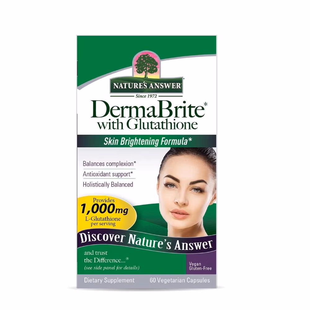 Natures Answer Dermabrite with Glutathione-60 Capsules 3