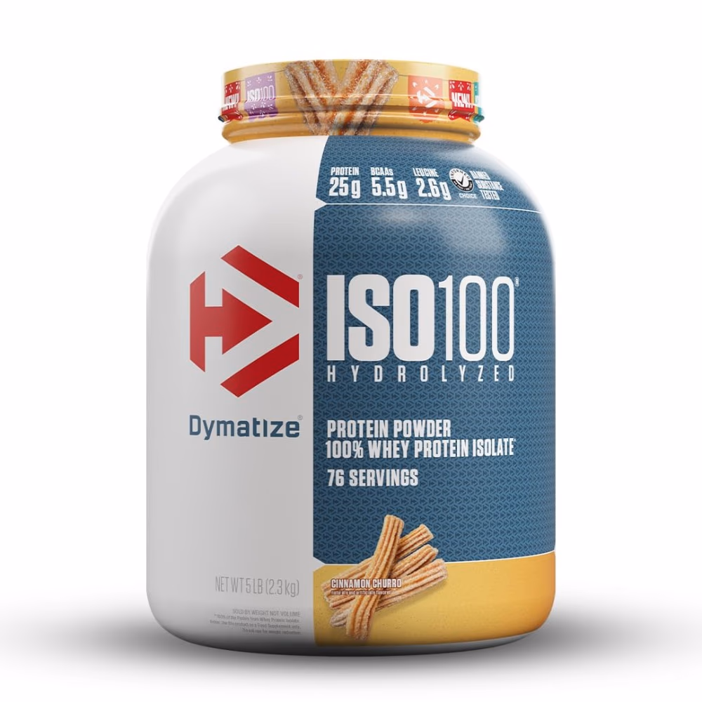 Dymatize ISO 100 Protein Powder Cinnamon Churro 2.3kg