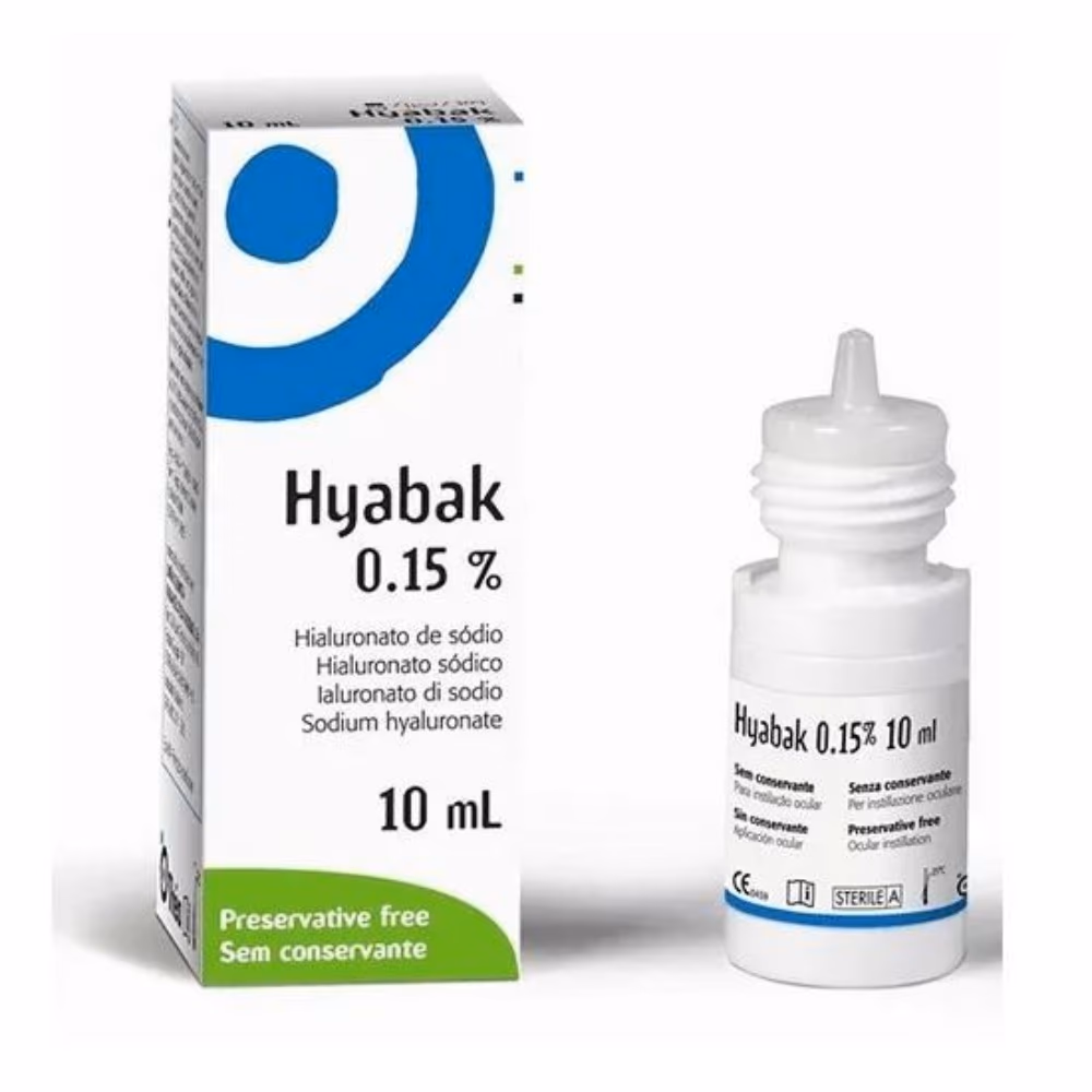 Hyabak 0.15% Eye Solution 10ml 2