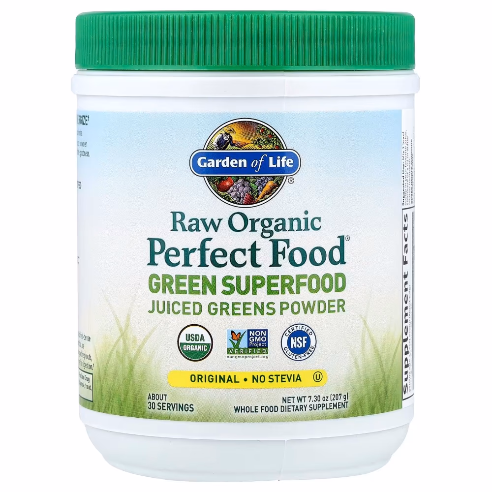 Garden Of Life Raw Organic Green Superfood Powder 207gm 1