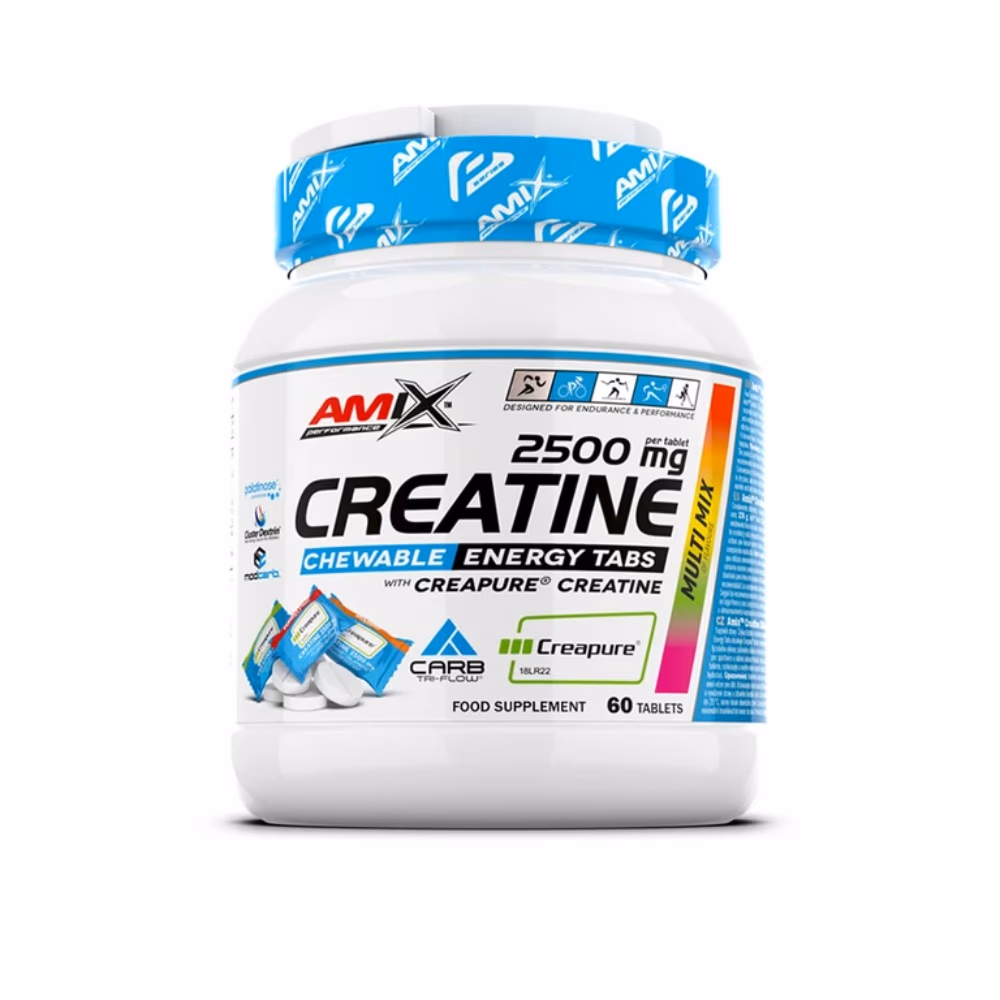 Amix Creatine Creapure 2500mg Chewable 60 Tablets  1