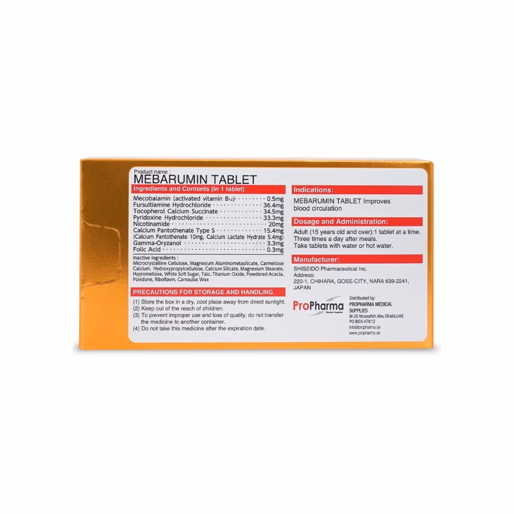 Mebarumin Tablets 24s 2