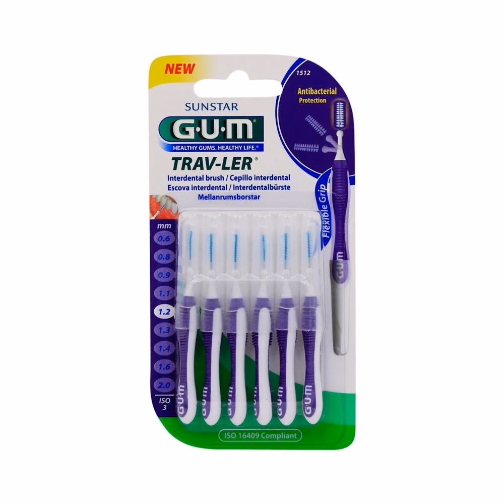 GUM 1512 Proxa TravLer Interdental Brush 1.2mm