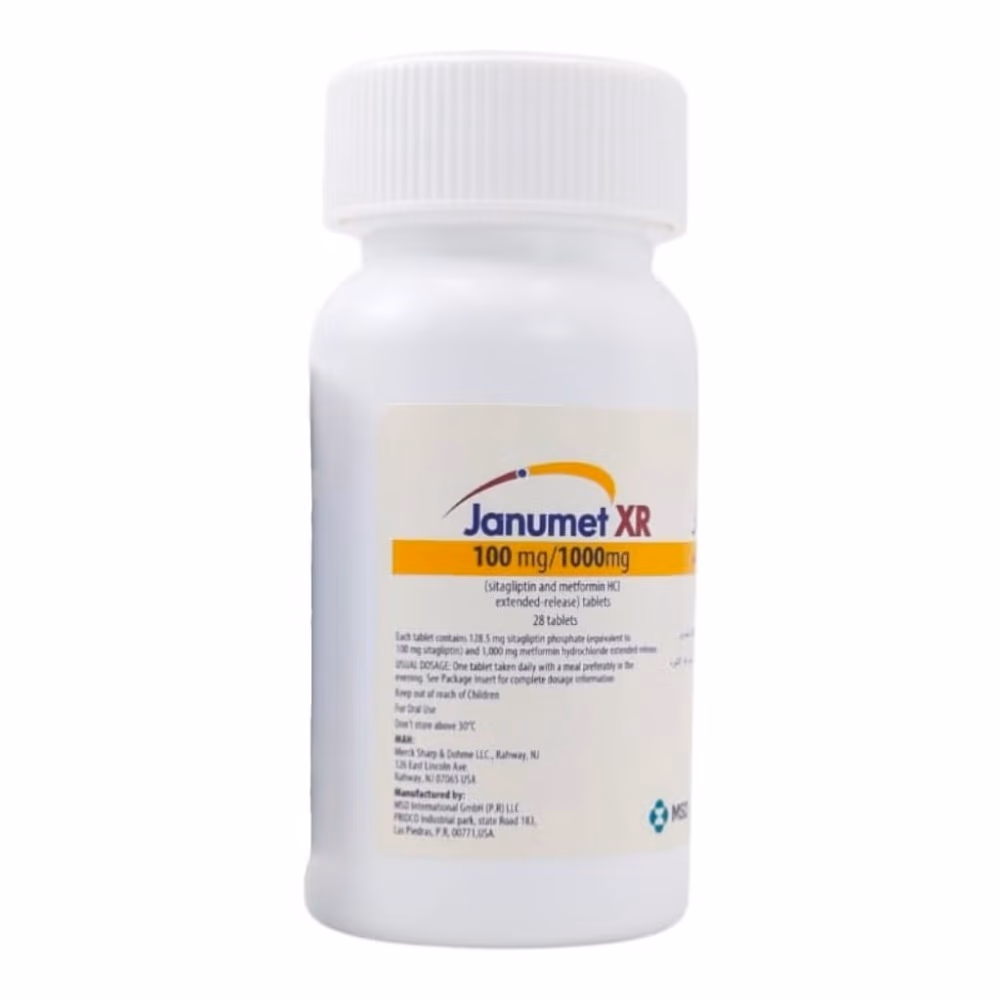 Janumet XR 100mg/1000mg | Pack of 28 1