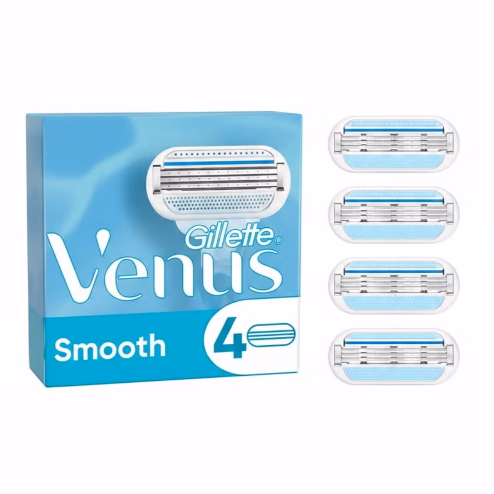Gillette Venus Smooth Blade Refill 4 Pcs 1
