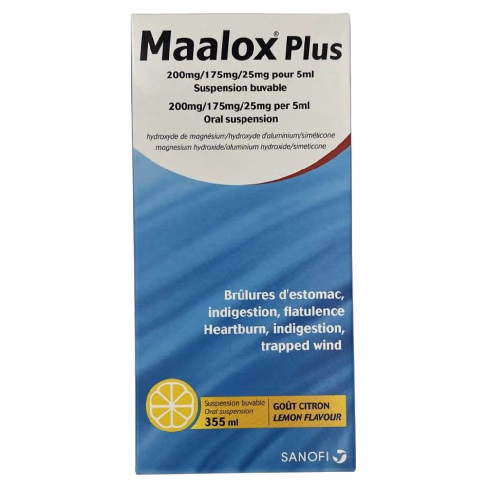 Maalox Plus Suspension 355ml 3