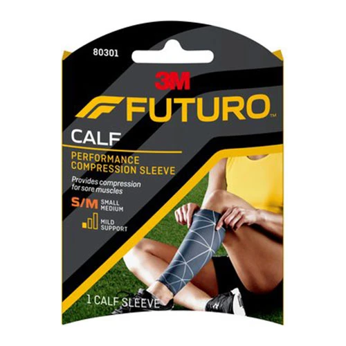 3M Futuro Calf Performance Compression Sleeve (80301) - Small/Medium Size - 1 Calf Sleeve 1